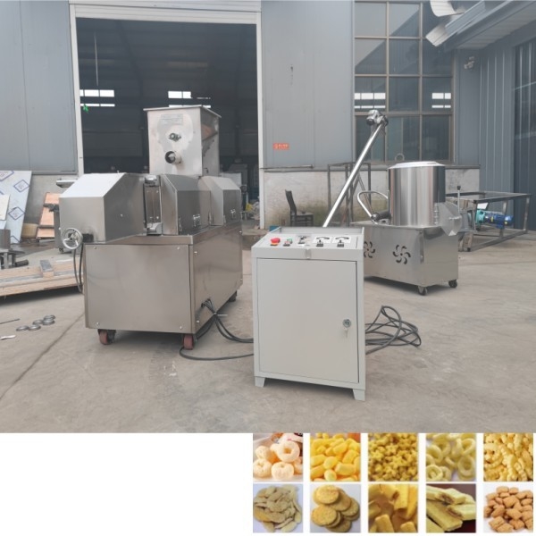 CE Approve Screw Food Extruder Machine for Corn Stick Puffing Machine