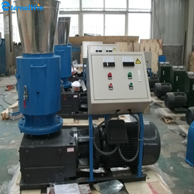 ≤20% Moisture Content Animal Feed Pellet Production Line with Flat/Ring Die Pellet Mill and 380V/50Hz/3Phase Power Supply