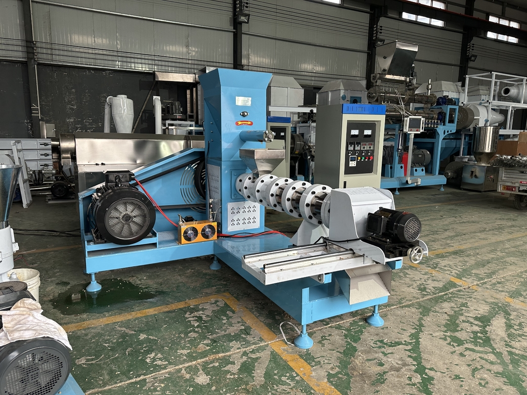 0.5-1Tons/h Capacity Animal Feed Pellet Production Line with Grass Meal Raw Materials and Engineer Guide Installation