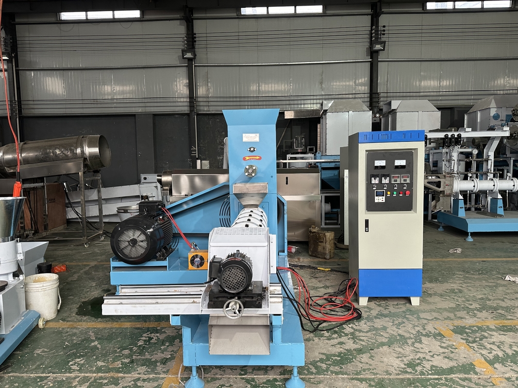 0.5-1Tons/h Capacity Animal Feed Pellet Production Line with Grass Meal Raw Materials and Engineer Guide Installation