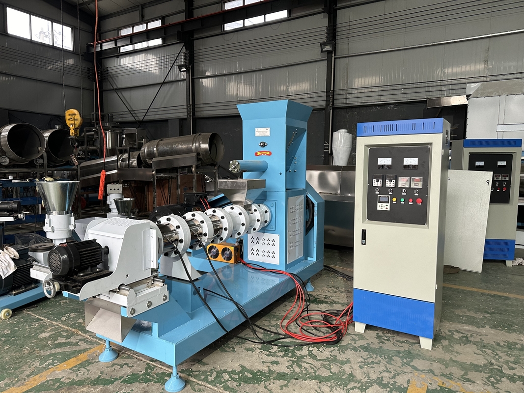 0.5-1Tons/h Capacity Animal Feed Pellet Production Line with Grass Meal Raw Materials and Engineer Guide Installation