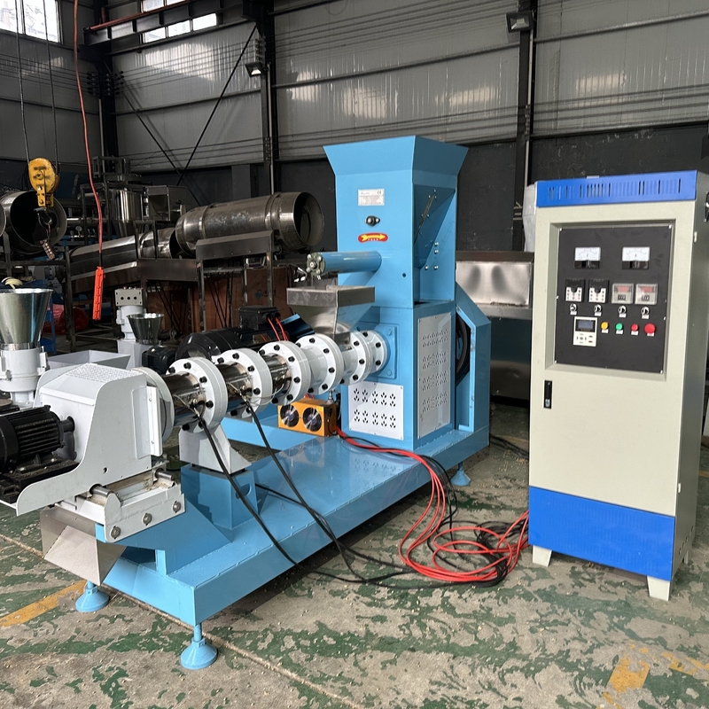 Dog Pet Extrusion Production Line Machinery Floating Fish Feed Production Line For Tilapia Fish Feed