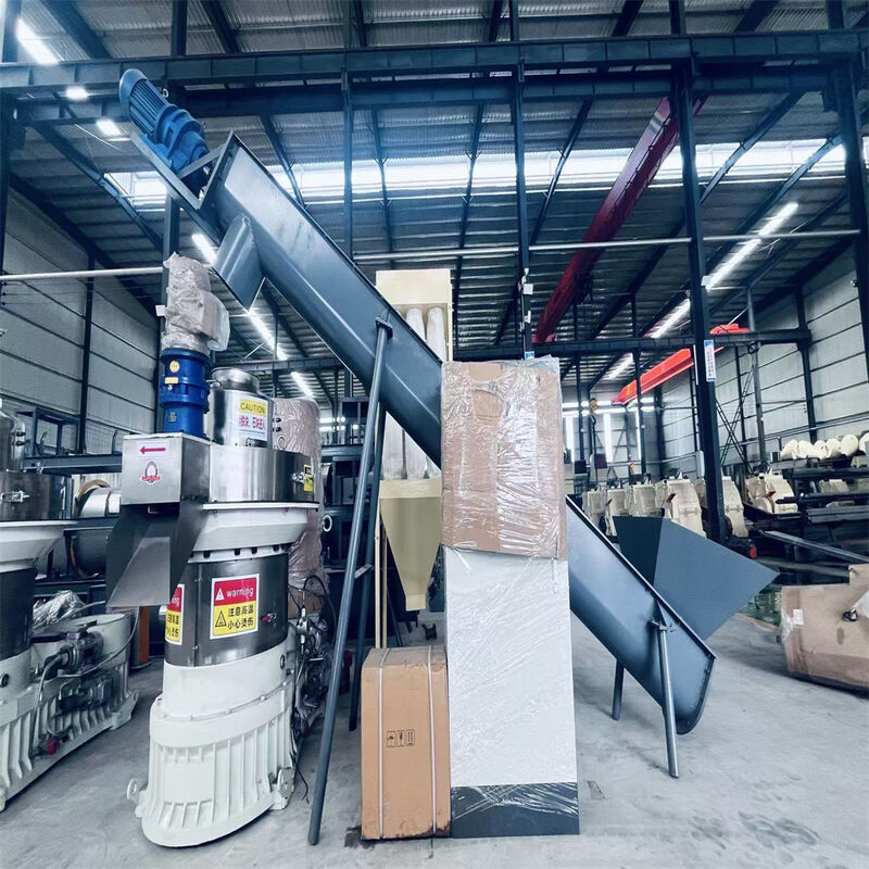 Commercial Ring Die Wood Pellet Machine with 0.5-15 T/H Capacity and High-Chromium Alloy Steel Die for Energy-Saving Biomass Pellet Production Line