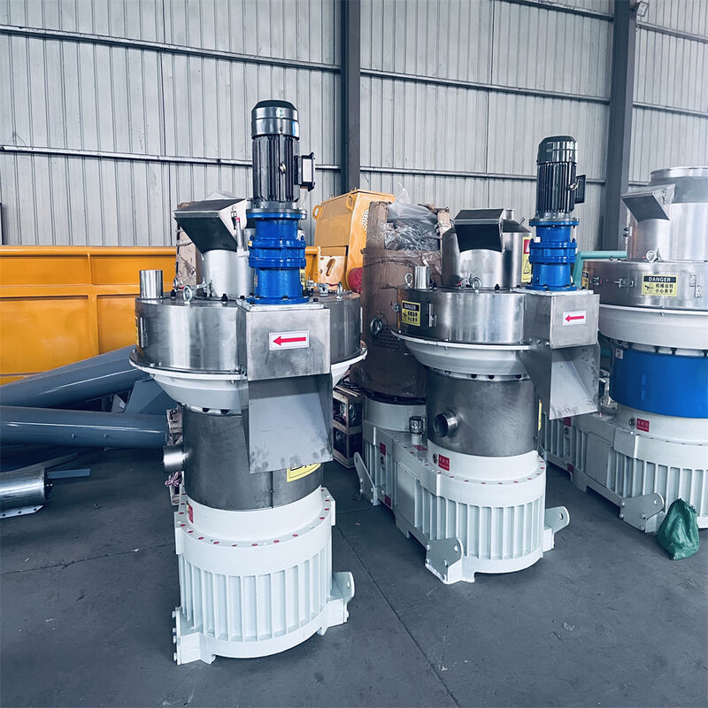Commercial Ring Die Wood Pellet Machine with 0.5-15 T/H Capacity and High-Chromium Alloy Steel Die for Energy-Saving Biomass Pellet Production Line