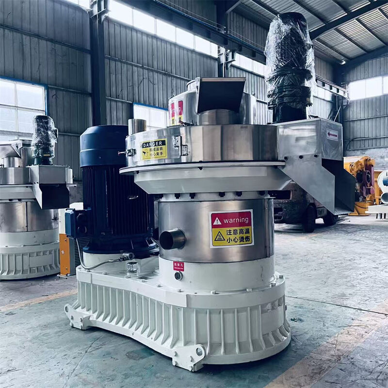 High Efficiency Vertical Ring Die Pellet Mill for Biomass with Vertical Feeding and Energy Saving Design