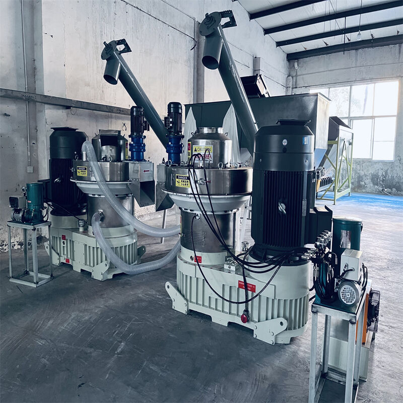 High Capacity 1-10TPH Biomass Pellet Production Line for Pine Straw Wood Chips Environmentally Friendly