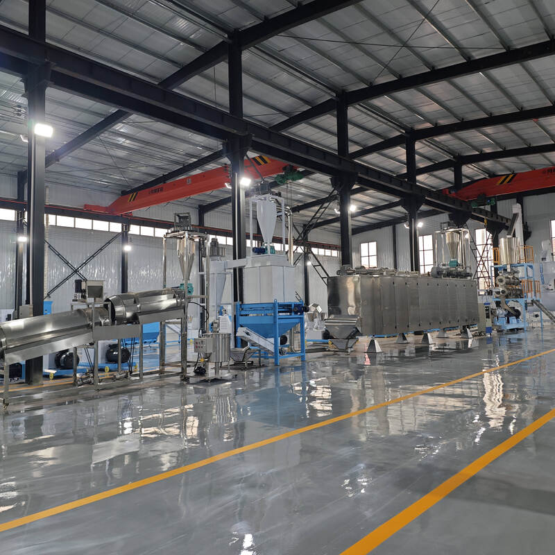 Multifunctional 500KG/H-10t/h Fish Feed Extrusion Line with Single/Twin Screw Option and Stainless Steel Construction