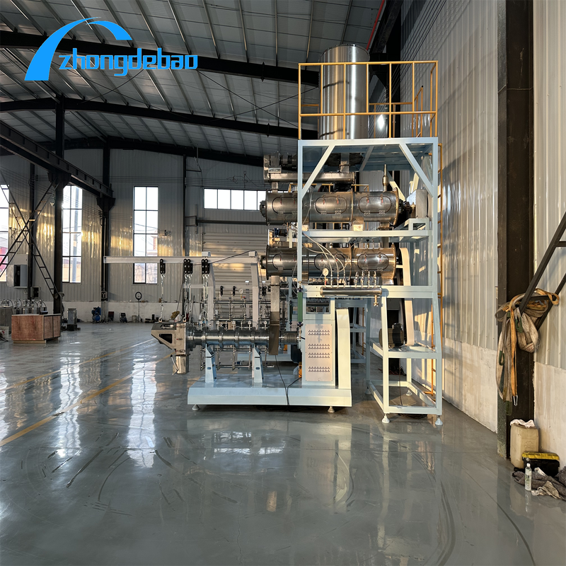 Extruder Floating Fish Feed Production Line Using Corn Raw Materials Producing Pillow Or Bread Shape Briquettes For Aquaculture