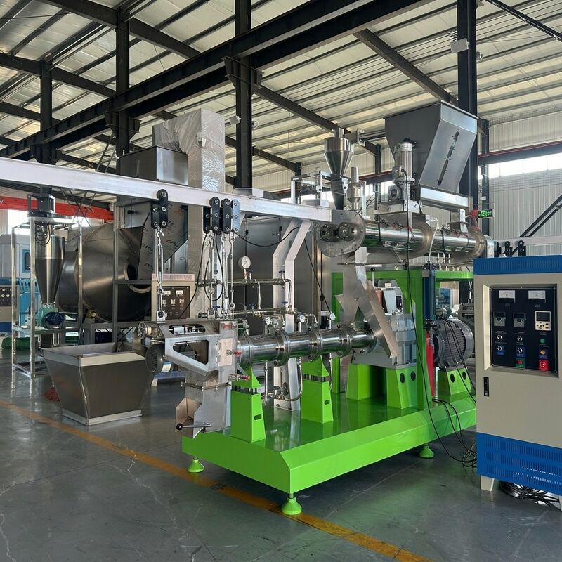 500kg/h Wet-Type Twin-Screw Extruder for Dog Food and Fish Feed