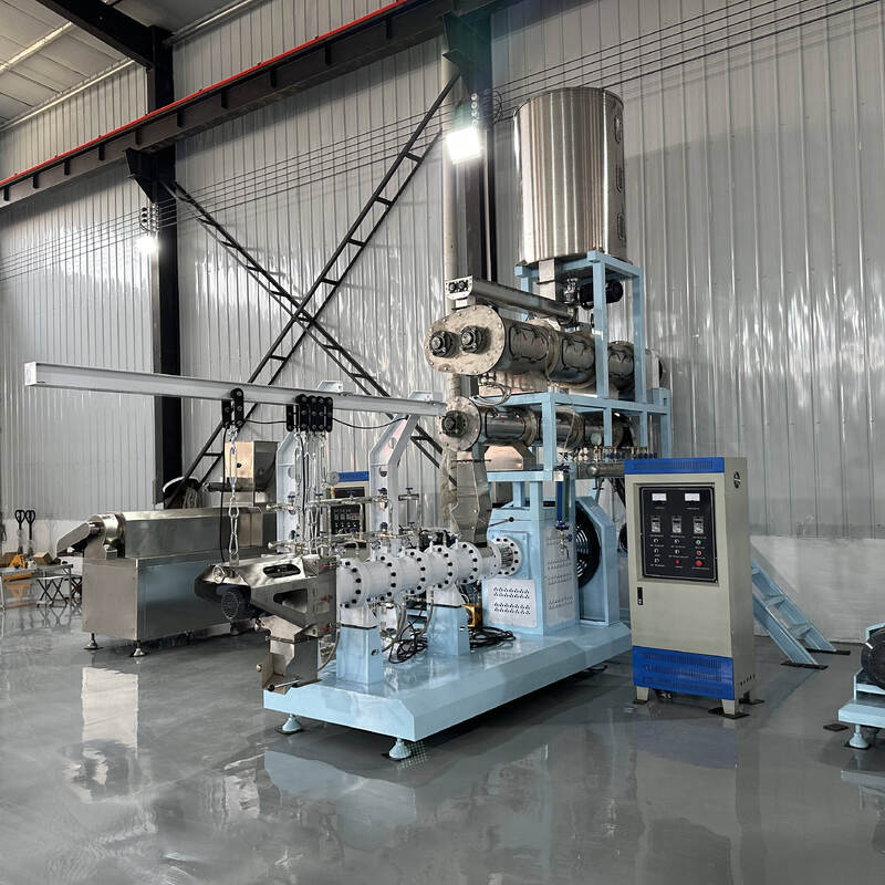 500 kg/h Wet-Type Twin-Screw Feed Extruder
