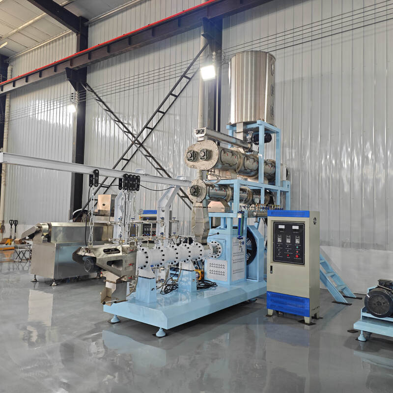 500 kg/h Wet-Type Twin-Screw Feed Extruder