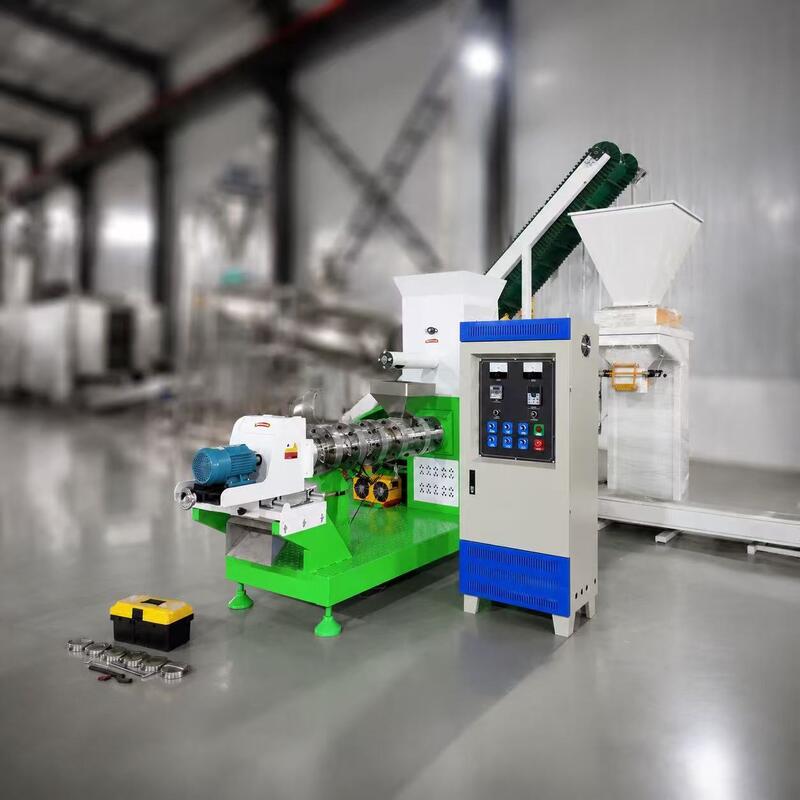 High Capacity Floating Feed Extruder DGP100 Fish Feed Pellet Production Equipment For Commercial Aquaculture Farm Supply
