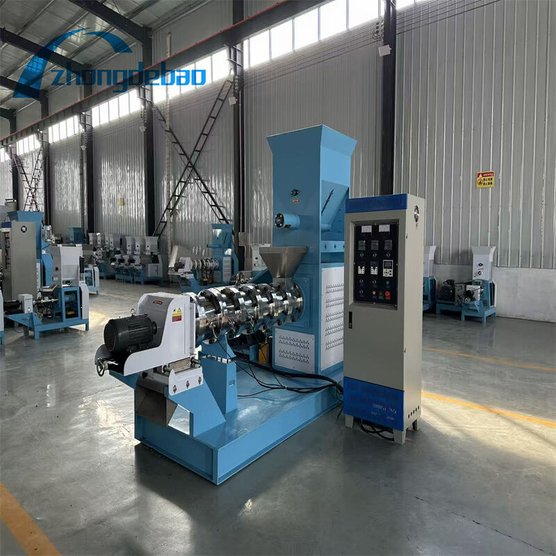 Fish Feed Extruder Machine DGP100 Floating And Sinking Pellet Maker For Aquaculture Feed Mill With Heavy Duty Frame