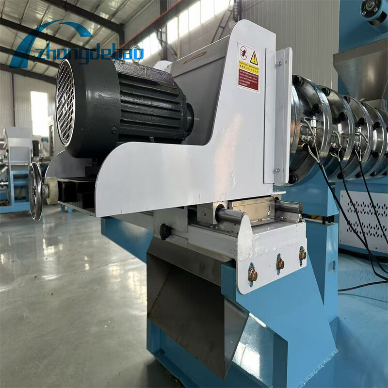Feed Pellet Extruder DGP100 For Floating Fish Feed Production With Automatic Control For Commercial Aquaculture Mill