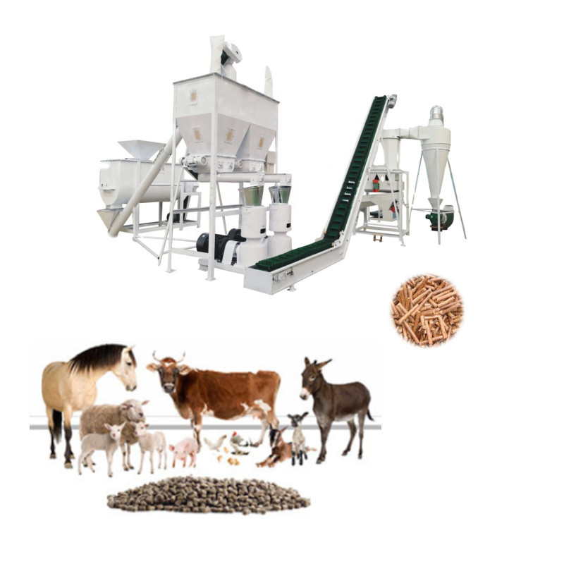 Gasoline Engine Feed Pellet Mill Animal Feed Cattle Feed Pellet Machine