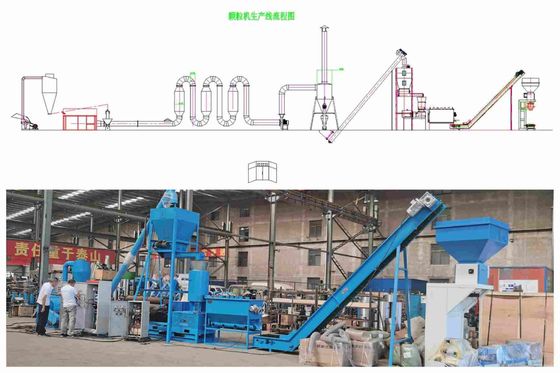 400-600kg/H Wood Pellet Production Line