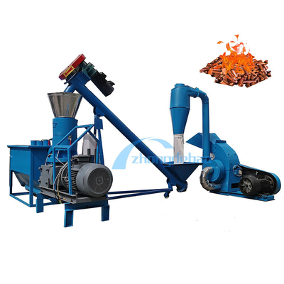 300kg/H Wood Stove Pellet Making Machine Biomass Home Pellet Machine