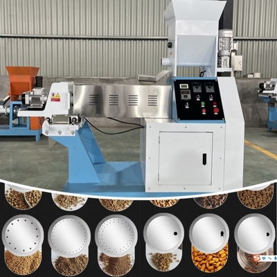 300-350kg/H Fish Feed Mill Machine Small Electric Fish Feed Extruder Machine