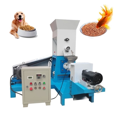 Livestock Fish Feed Pellet Making Machine Chicken Fish Food Production Line