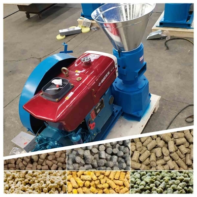 Diesel Engine Wood Pellet Mill 230 260 300 400 Domestic Wood Pellet Machine