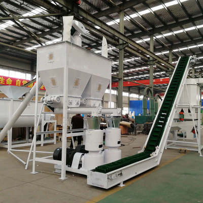1-20Ton/H Feed Pellet Production Line Chicken Feed Production Machine