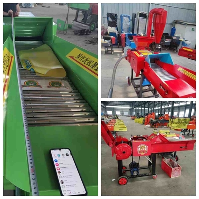 Cow Goat Hay Chopper Machine Straw Silage Chaff Cutter Machine Fodder 3t-10t