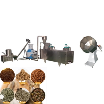 40-2000kg/H Capacity Floating Fish Feed Extruder Pet Food Extrusion Machine