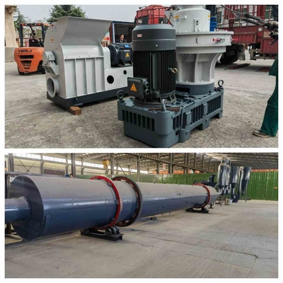 3-5t/H Biomass Wood Pellet Maker Sawdust Vertical Ring Die Pellet Machine