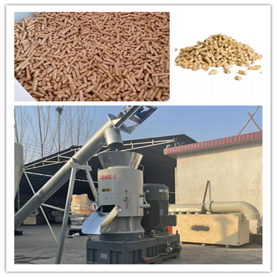 22-55KW Industrial Wood Pellet Mill Overload Protection Wood Pellet Making Machine