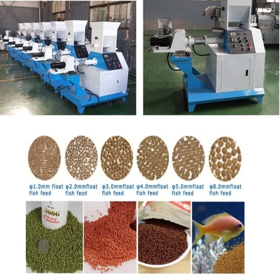 Commercial Animal Feed Extruder Puffing Machine Floating Fish Feed Making Machine