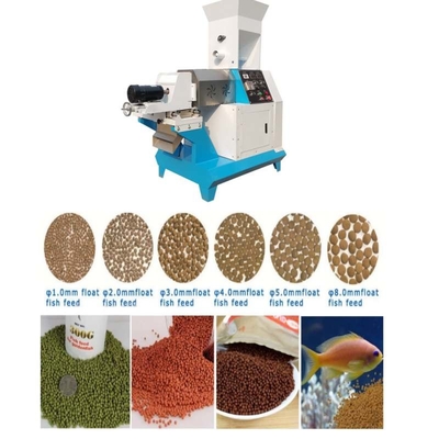 Dry Type Single Screw Fish Pet Feed Extruder For Small Business And Farm Use
