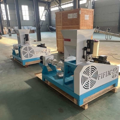 DGP Dry Type Floating Fish Feed Dog Food Extruder Single Screw Granulator Grain Seeds Maize Corn Soybean Extruder