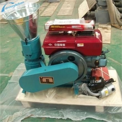 Adjustable Length Feed Pellet Mill Machine 60-80 KG/H For Poultry Animal Feed Food