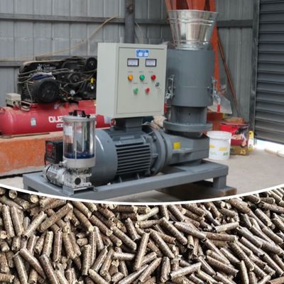 6-8mm Dia Roller Rotate Wood Pellet Machine