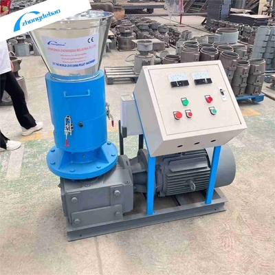 Moving Roller Wood Pellet Mill Machine 400-600 KG/H For Biomass Sawdust Pellet