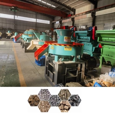 Hexagonal Biomass Briquettes Machine For Wood Straw Sawdust Briquetting
