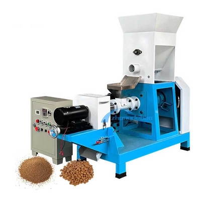 500KG/H Pet Dog Food Shrimp Feed Extrusion Making Machine Floating Fish Feed Production Line For Feed Pellet Plant